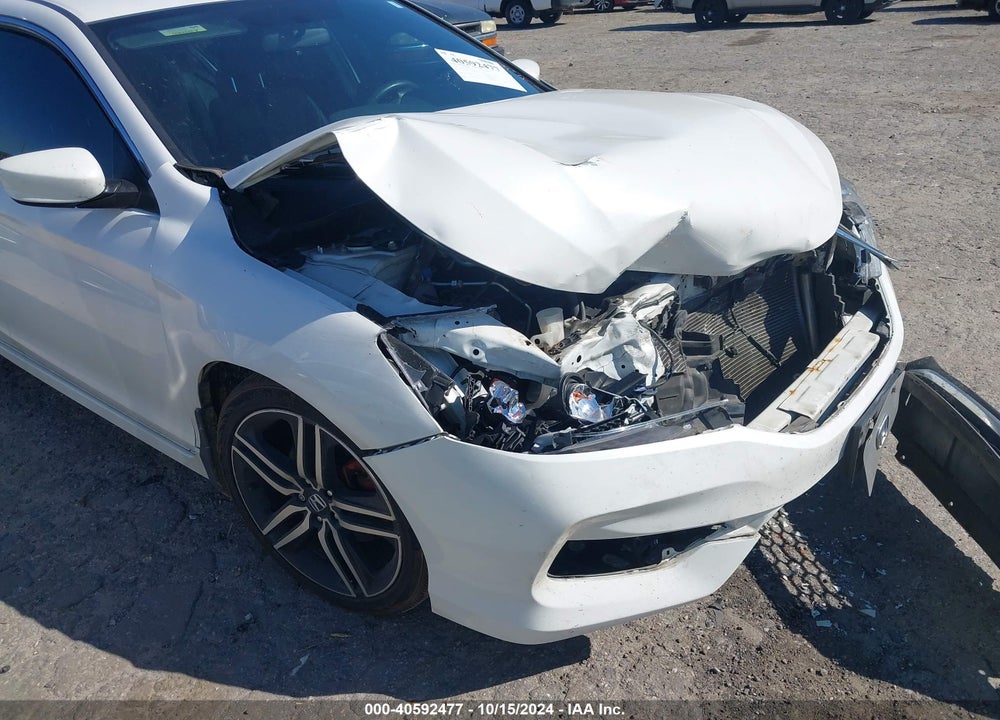 2016 HONDA ACCORD SPORT VIN: 1HGCR2E53GA192359