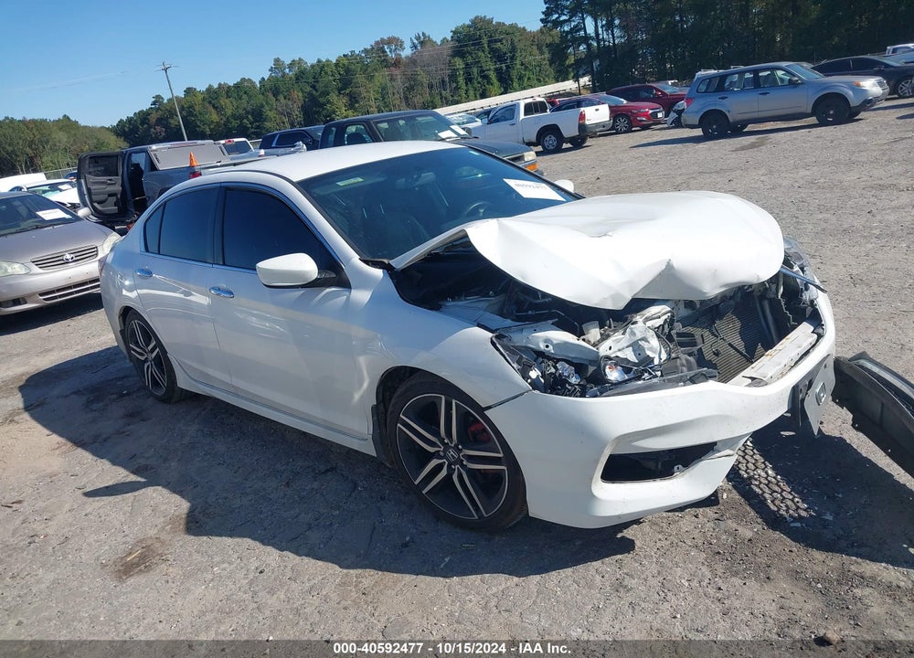 2016 HONDA ACCORD SPORT VIN: 1HGCR2E53GA192359