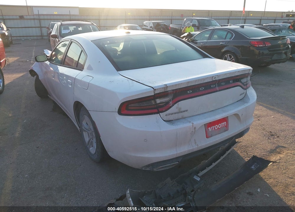 2018 DODGE CHARGER SXT RWD VIN: 2C3CDXBG8JH239267