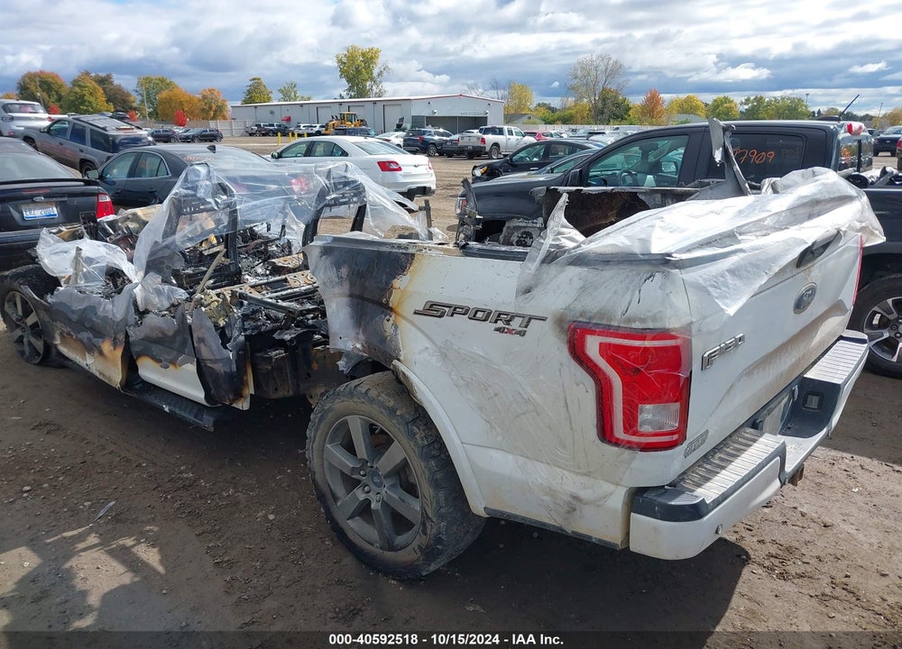 2015 FORD F-150 XLT VIN: 1FTEX1EP9FFC75658