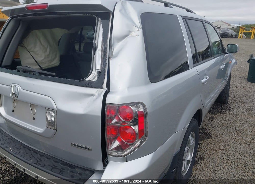 2006 HONDA PILOT EX-L VIN: 2HKYF18616H519764