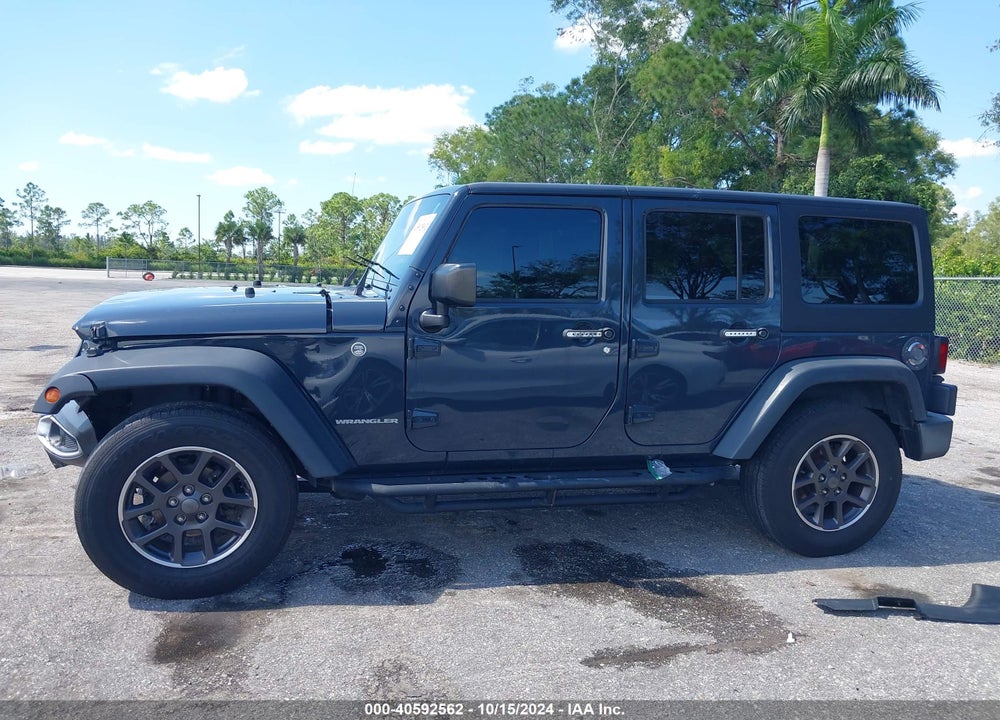 2017 ANGLER JEEP WR UNLIMITED SPORT 4X4 VIN: 1C4BJWDG6HL664023