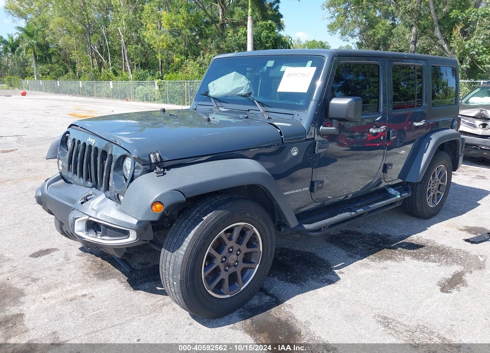 2017 ANGLER JEEP WR UNLIMITED SPORT 4X4 VIN: 1C4BJWDG6HL664023