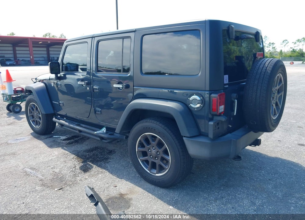 2017 ANGLER JEEP WR UNLIMITED SPORT 4X4 VIN: 1C4BJWDG6HL664023