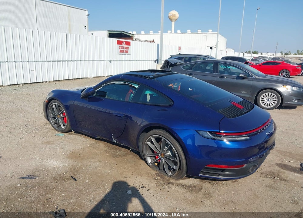 2024 PORSCHE 911 CARRERA 4 GTS/CARRERA 4S/CARRERA GTS/CARRERA S/DAKAR VIN: WP0AB2A92RS221446