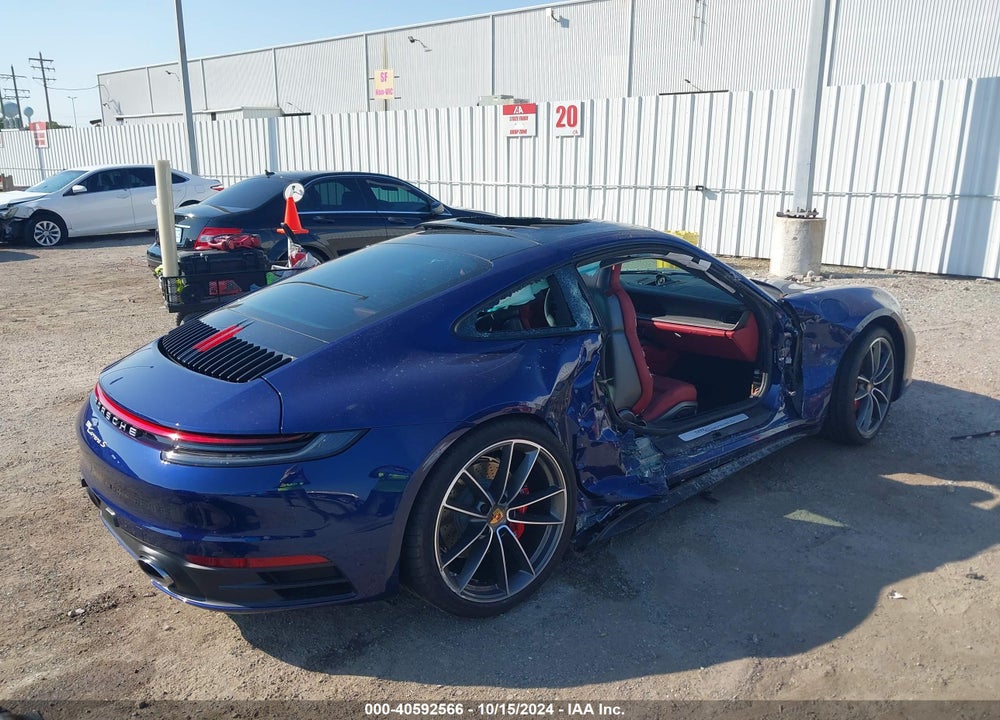2024 PORSCHE 911 CARRERA 4 GTS/CARRERA 4S/CARRERA GTS/CARRERA S/DAKAR VIN: WP0AB2A92RS221446
