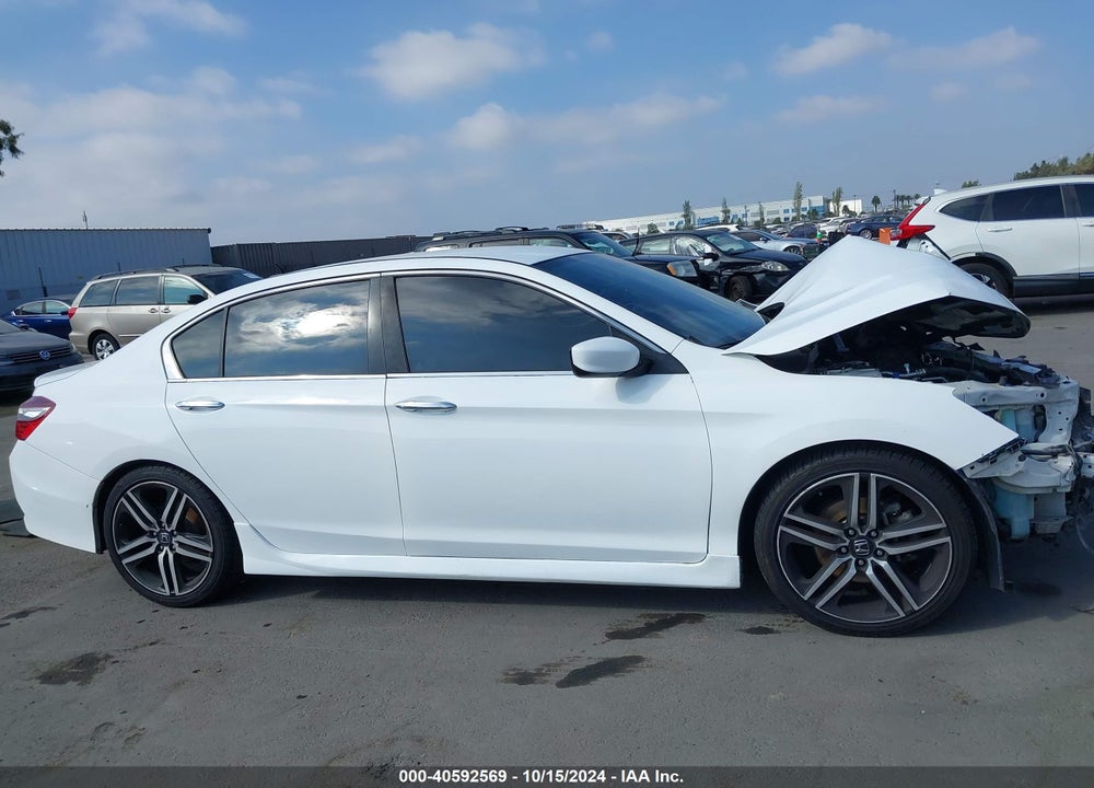 2017 HONDA ACCORD SPORT SE VIN: 1HGCR2F19HA271077