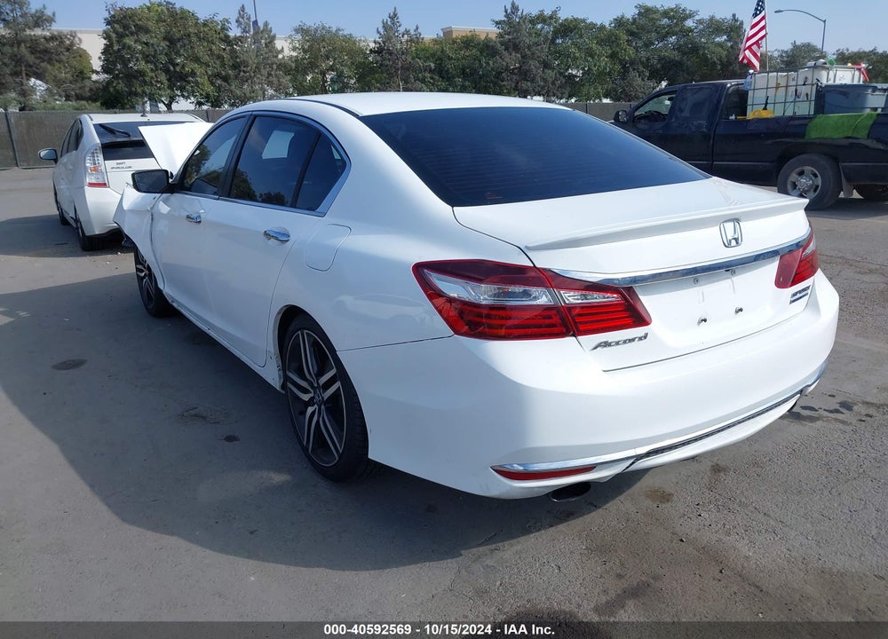 2017 HONDA ACCORD SPORT SE VIN: 1HGCR2F19HA271077