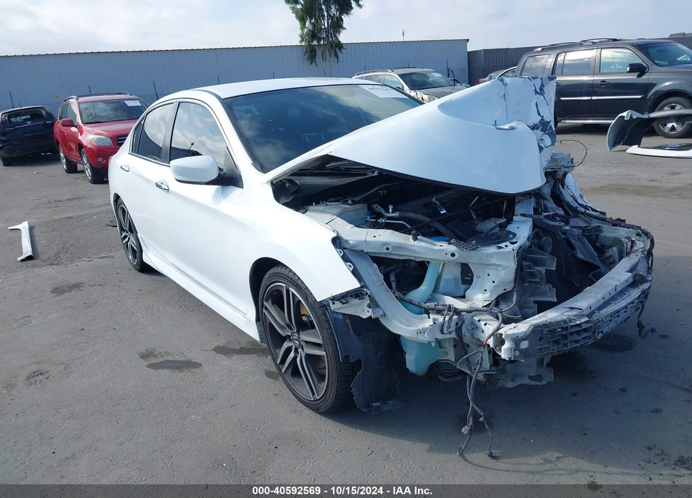2017 HONDA ACCORD SPORT SE VIN: 1HGCR2F19HA271077