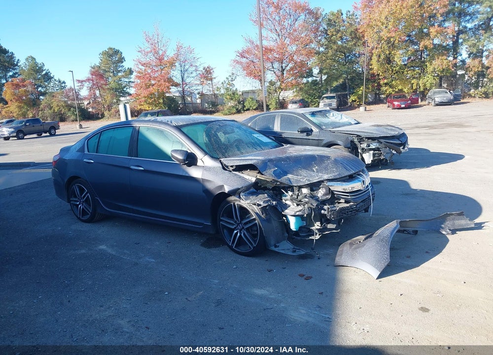 2017 HONDA ACCORD SPORT VIN: 1HGCR2F55HA159413