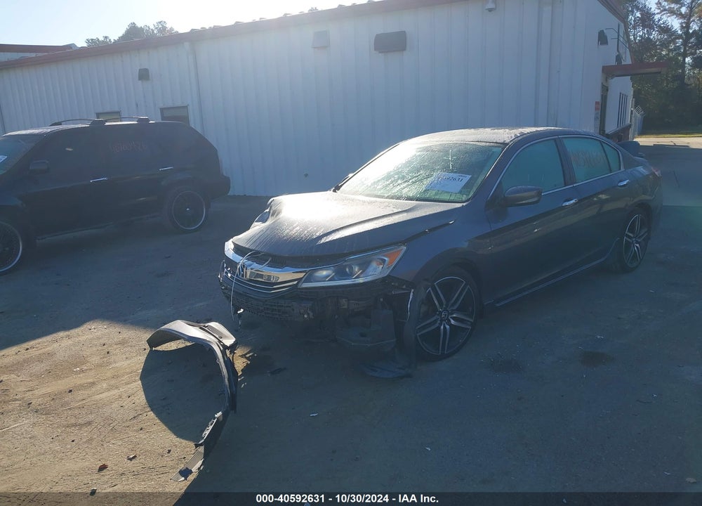 2017 HONDA ACCORD SPORT VIN: 1HGCR2F55HA159413