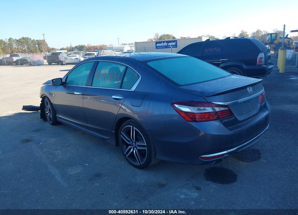 2017 HONDA ACCORD SPORT VIN: 1HGCR2F55HA159413