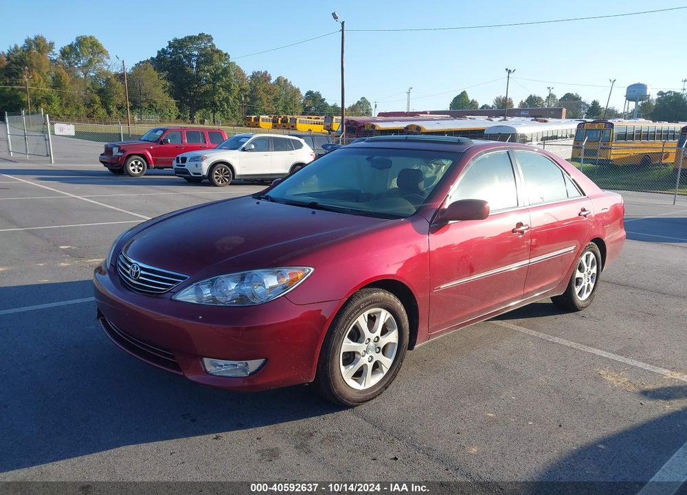 2005 TOYOTA CAMRY XLE V6 VIN: 4T1BF30K95U089430