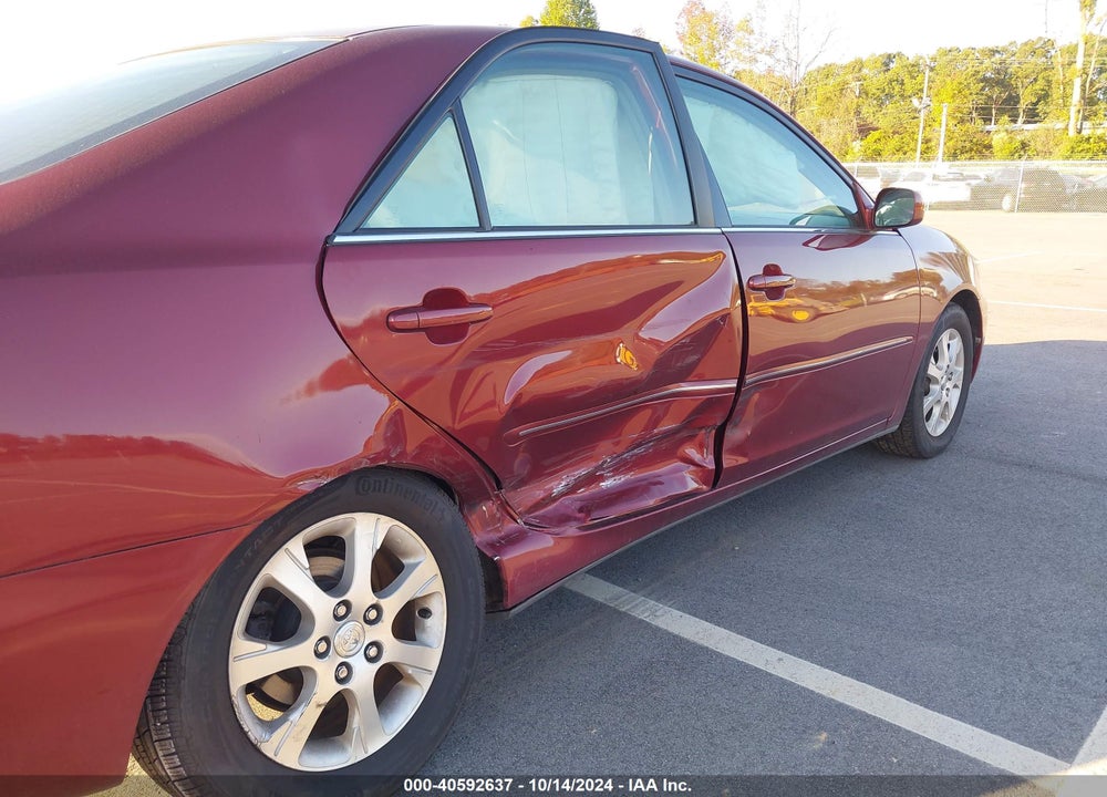 2005 TOYOTA CAMRY XLE V6 VIN: 4T1BF30K95U089430