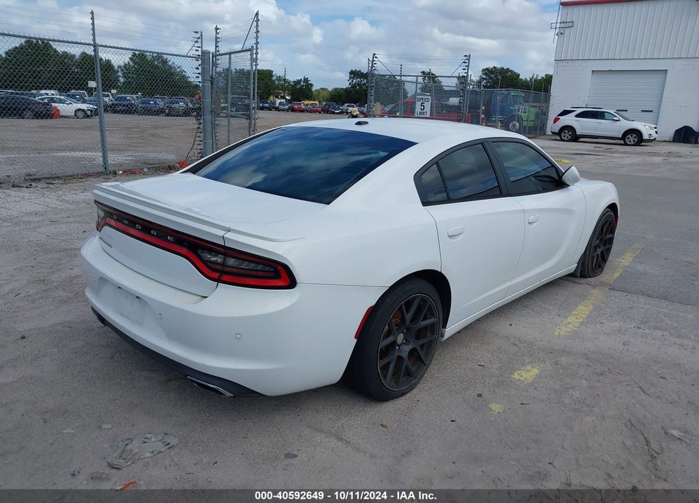 2015 DODGE CHARGER SE VIN: 2C3CDXBG9FH917984