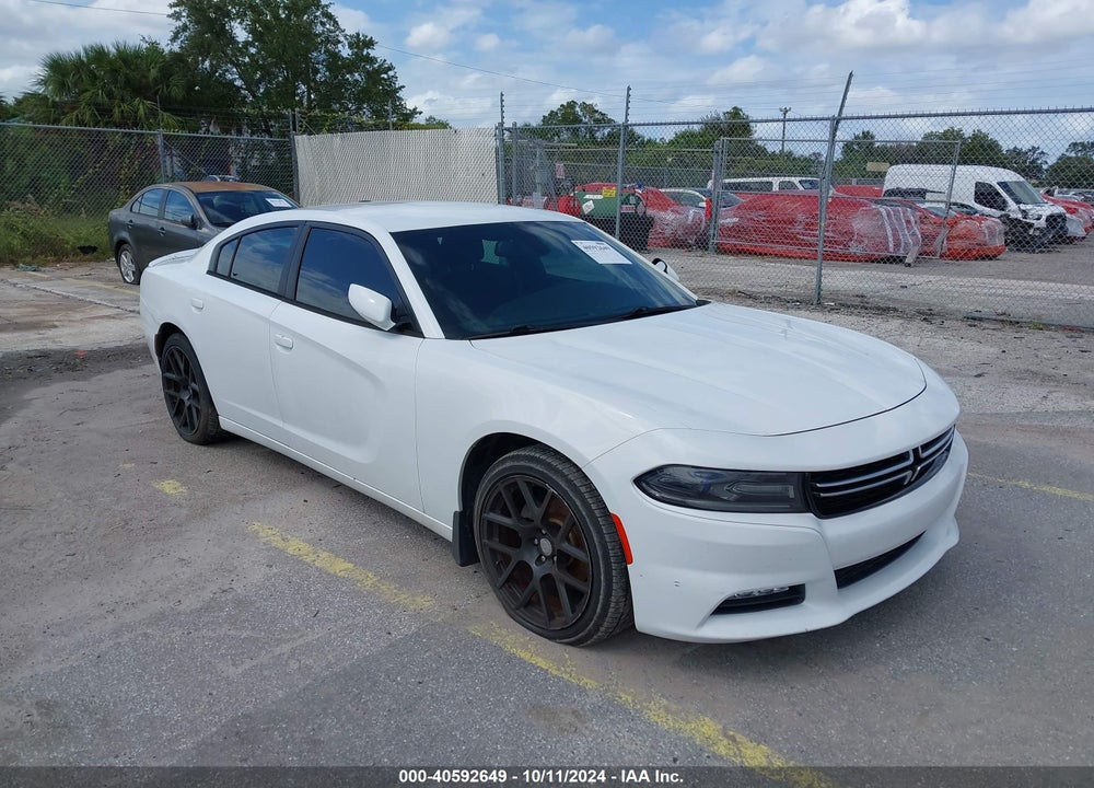 2015 DODGE CHARGER SE VIN: 2C3CDXBG9FH917984