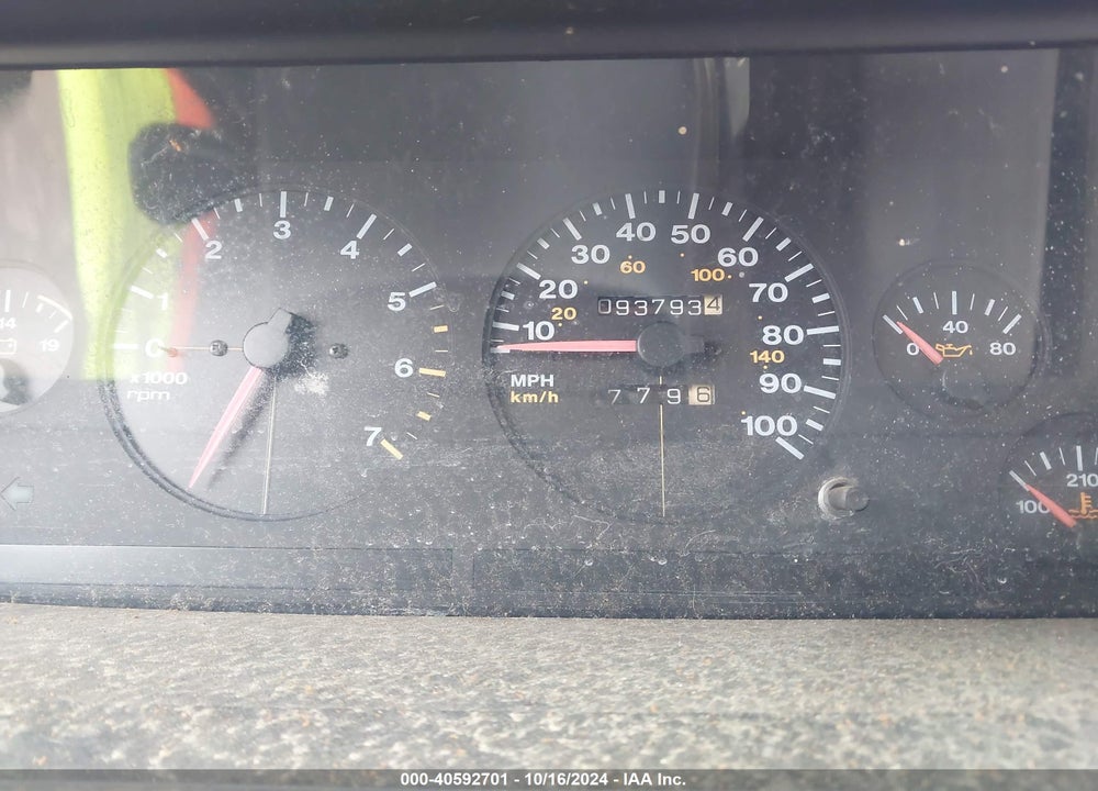 1994 JEEP GRAND CHEROKEE SE VIN: 1J4GZ68S5RC156151