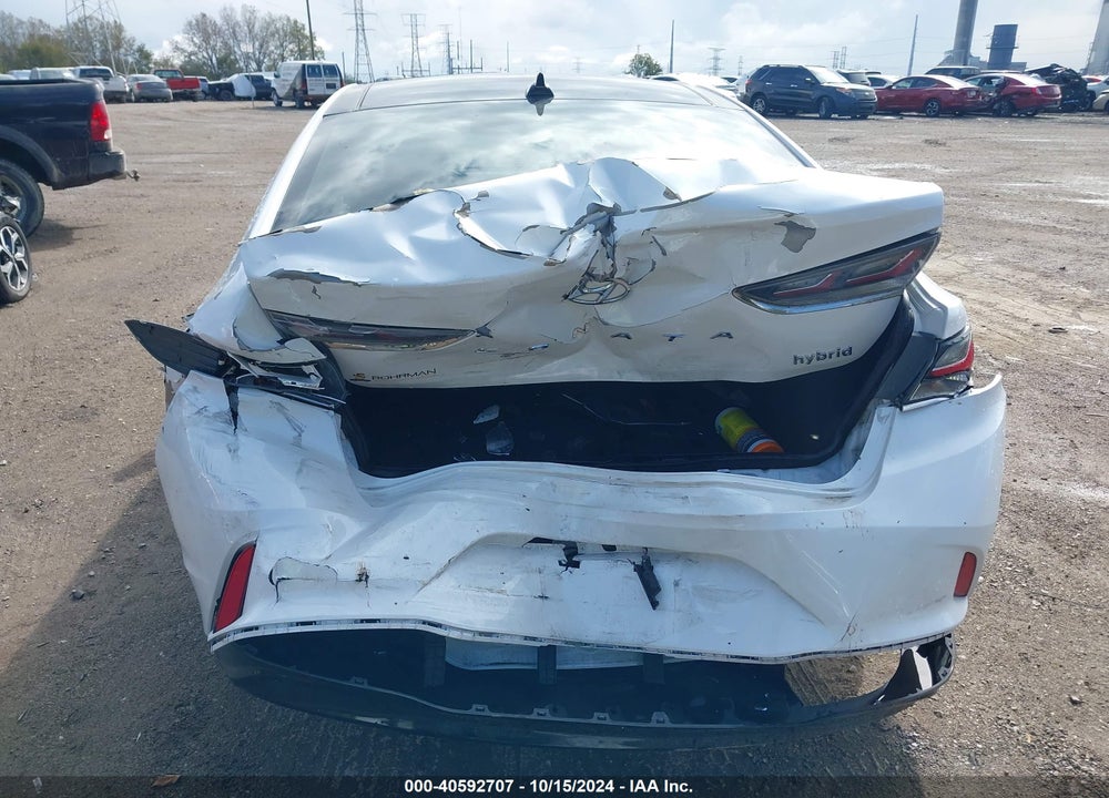 2019 HYUNDAI SONATA HYBRID LIMITED VIN: KMHE34L3XKA092592