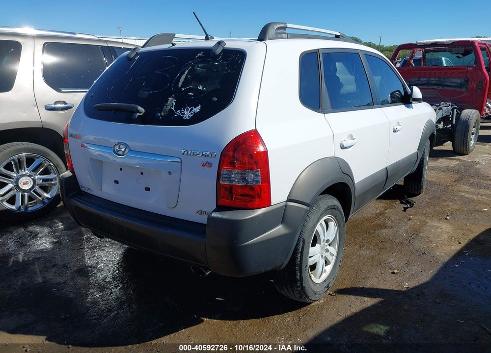 2006 HYUNDAI TUCSON GLS/LIMITED VIN: KM8JN72D66U426495
