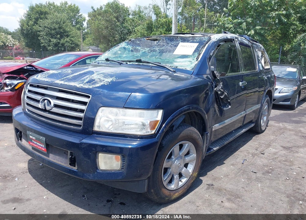 2007 INFINITI QX56 VIN: 5N3AA08C87N802604