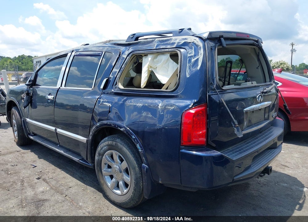 2007 INFINITI QX56 VIN: 5N3AA08C87N802604