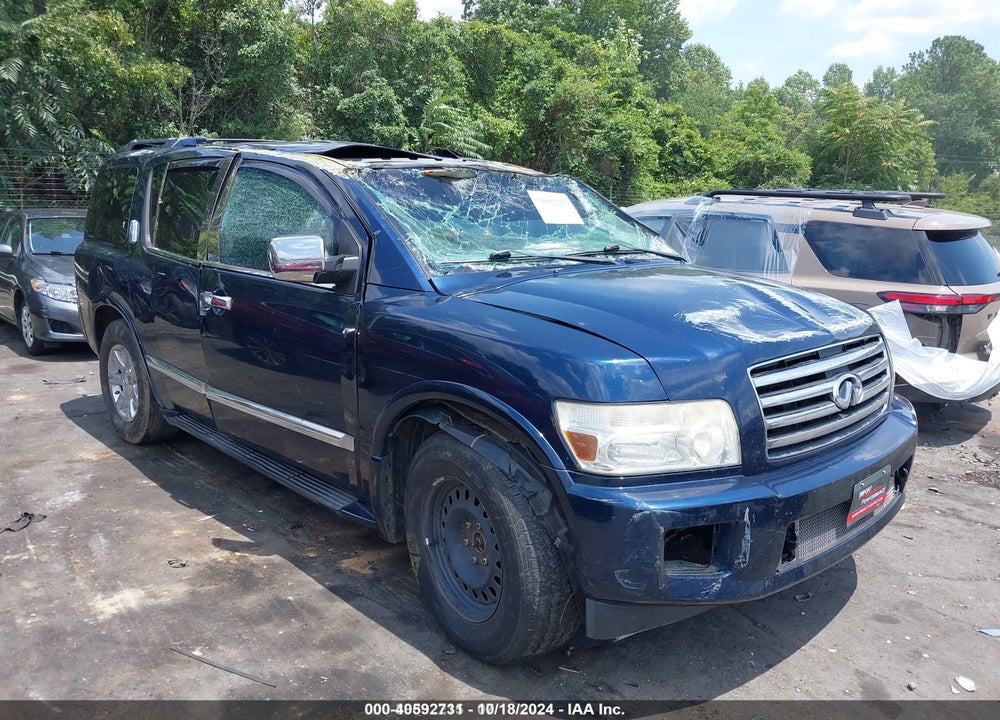 2007 INFINITI QX56 VIN: 5N3AA08C87N802604