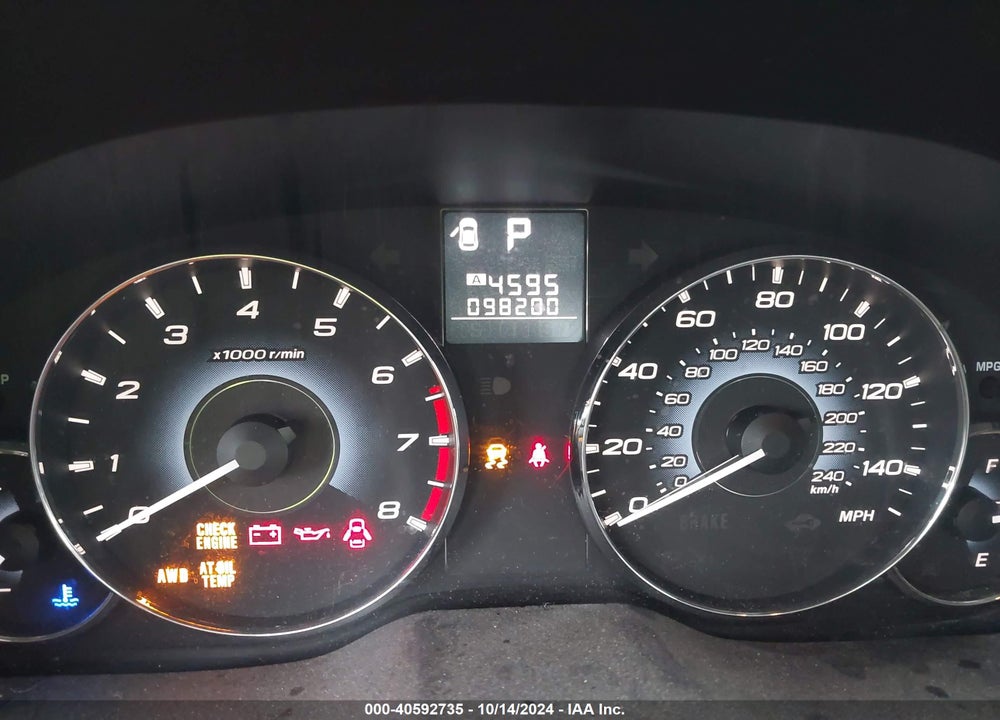 2010 SUBARU OUTBACK 2.5I PREMIUM VIN: 4S4BRBGC9A3356565