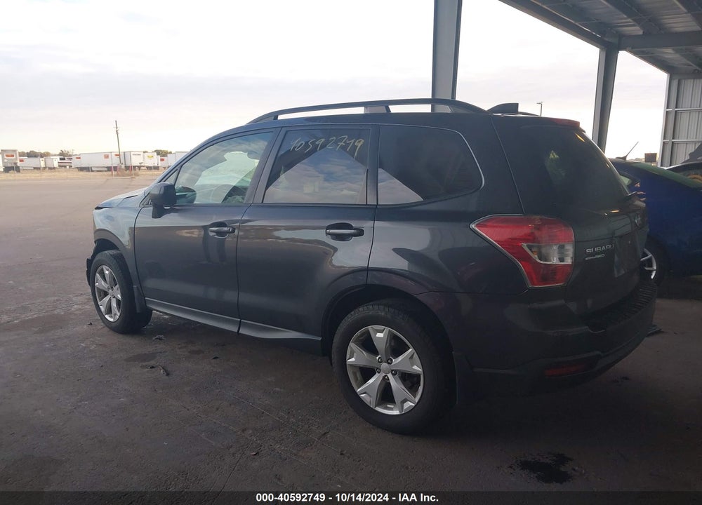 2016 SUBARU FORESTER 2.5I PREMIUM VIN: JF2SJADC8GH458219