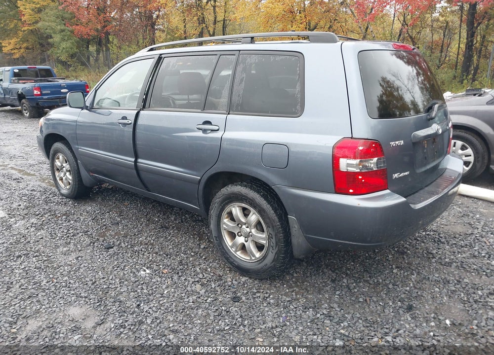 2006 TOYOTA HIGHLANDER V6 VIN: JTEEP21A560151215
