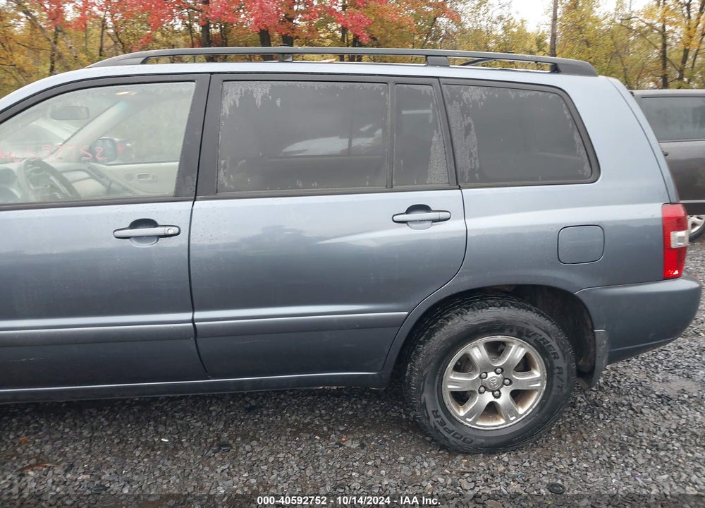 2006 TOYOTA HIGHLANDER V6 VIN: JTEEP21A560151215