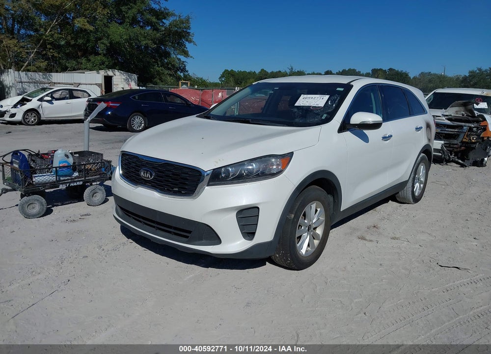 2020 KIA SORENTO 3.3L LX VIN: 5XYPG4A58LG632450