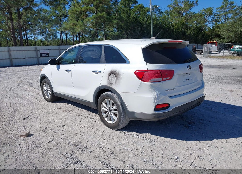 2020 KIA SORENTO 3.3L LX VIN: 5XYPG4A58LG632450