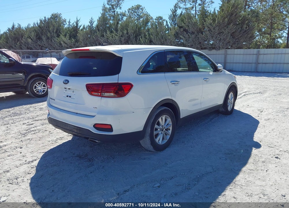 2020 KIA SORENTO 3.3L LX VIN: 5XYPG4A58LG632450