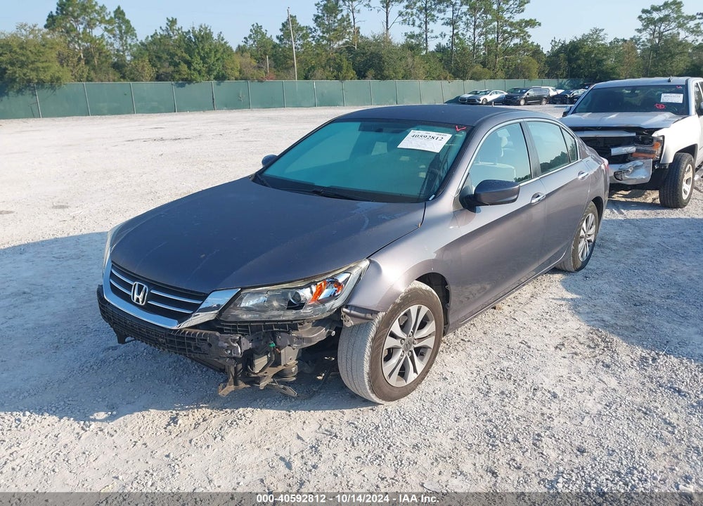 2014 HONDA ACCORD LX VIN: 1HGCR2F37EA271186