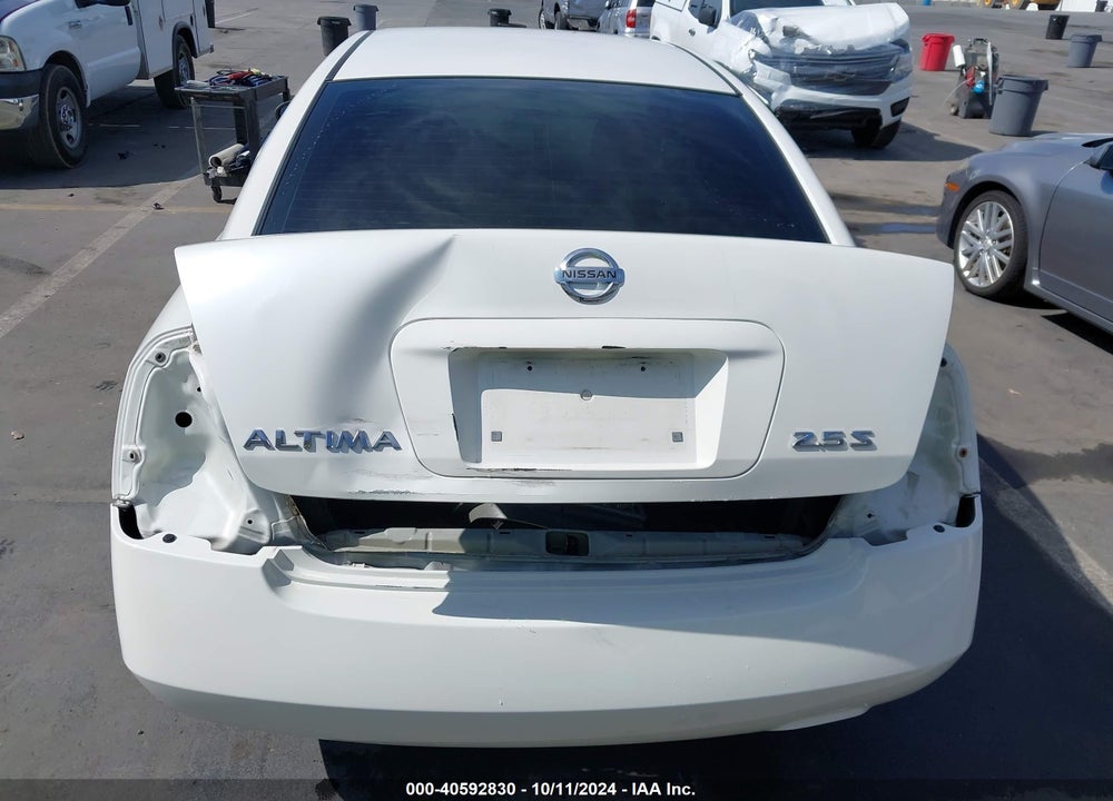 2005 NISSAN ALTIMA 2.5 S VIN: 1N4AL11DX5C158411