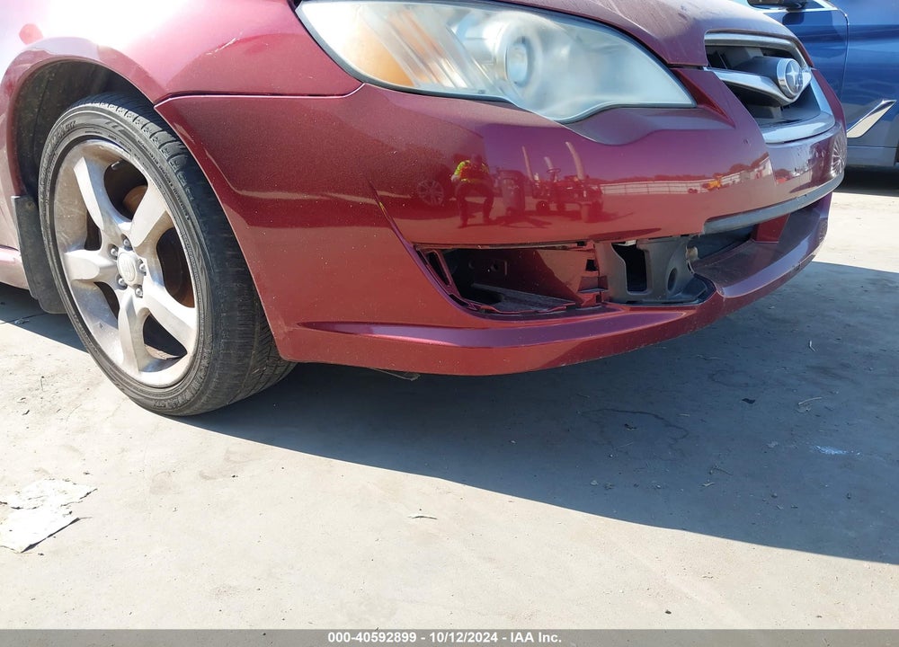 2009 SUBARU LEGACY 2.5I VIN: 4S3BL616797227356