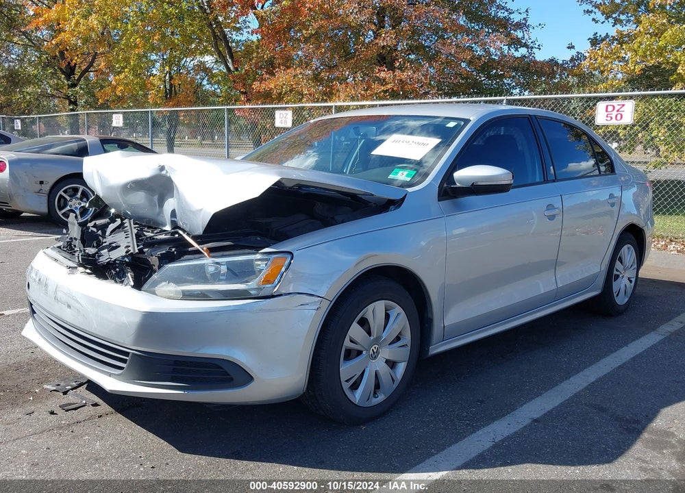 2014 VOLKSWAGEN JETTA 1.8T SE VIN: 3VWB17AJ8EM313529