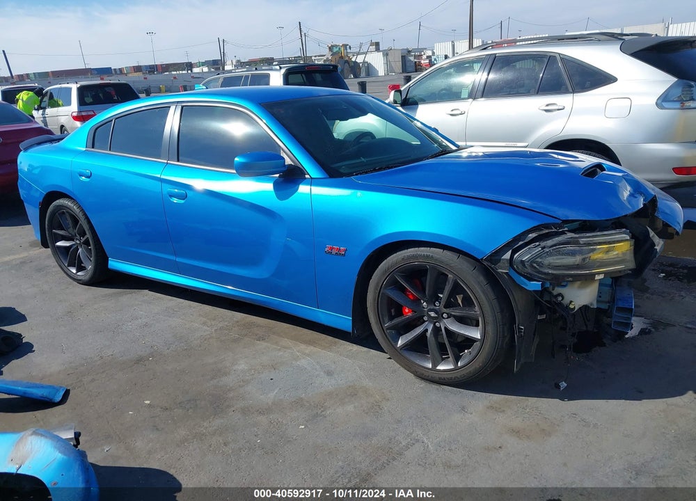 2019 DODGE CHARGER SCAT PACK RWD VIN: 2C3CDXGJ1KH689008