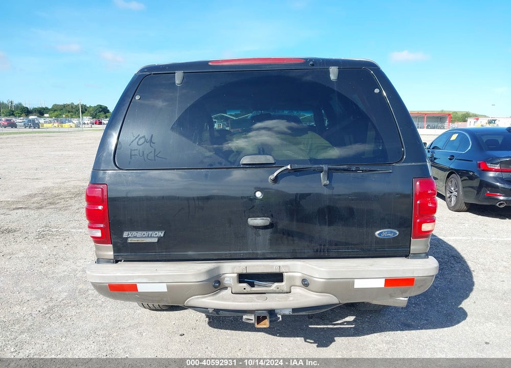 2002 FORD EXPEDITION EDDIE BAUER VIN: 1FMRU17L52LA79762
