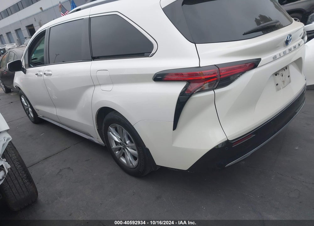 2021 TOYOTA SIENNA LIMITED VIN: 5TDZRKEC9MS061314
