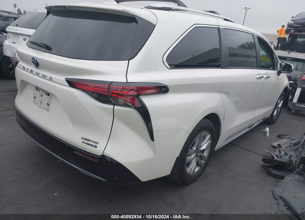 2021 TOYOTA SIENNA LIMITED VIN: 5TDZRKEC9MS061314