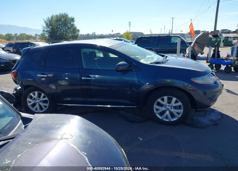 2013 NISSAN MURANO S VIN: JN8AZ1MW4DW306351