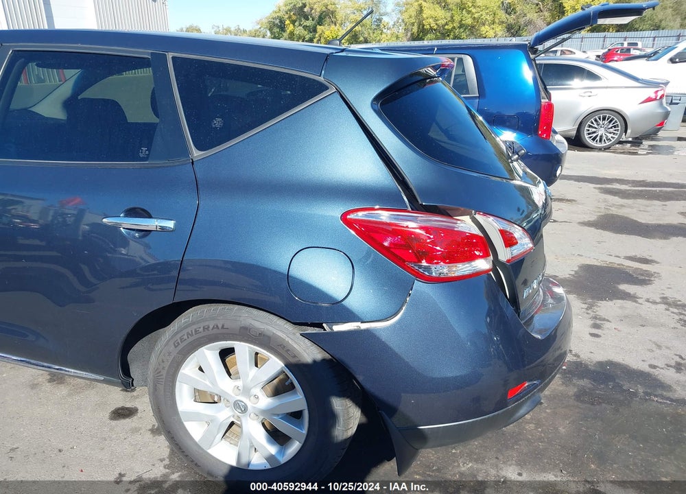 2013 NISSAN MURANO S VIN: JN8AZ1MW4DW306351