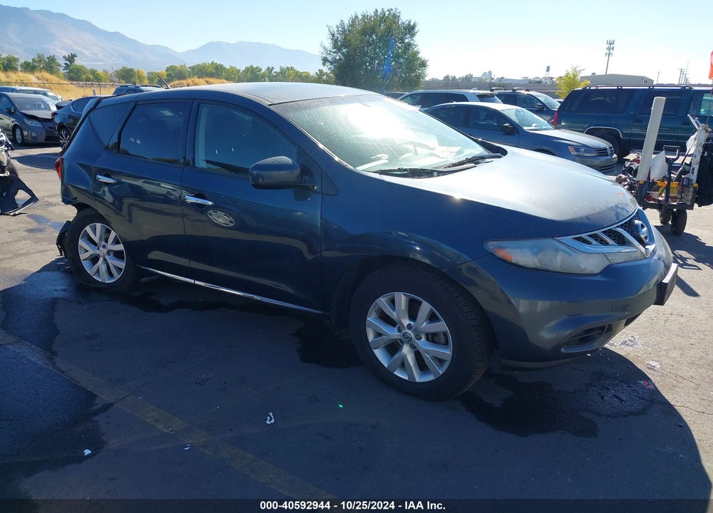 2013 NISSAN MURANO S VIN: JN8AZ1MW4DW306351