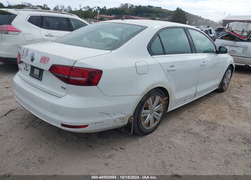 2017 VOLKSWAGEN JETTA 1.4T S VIN: 3VW2B7AJ0HM337034