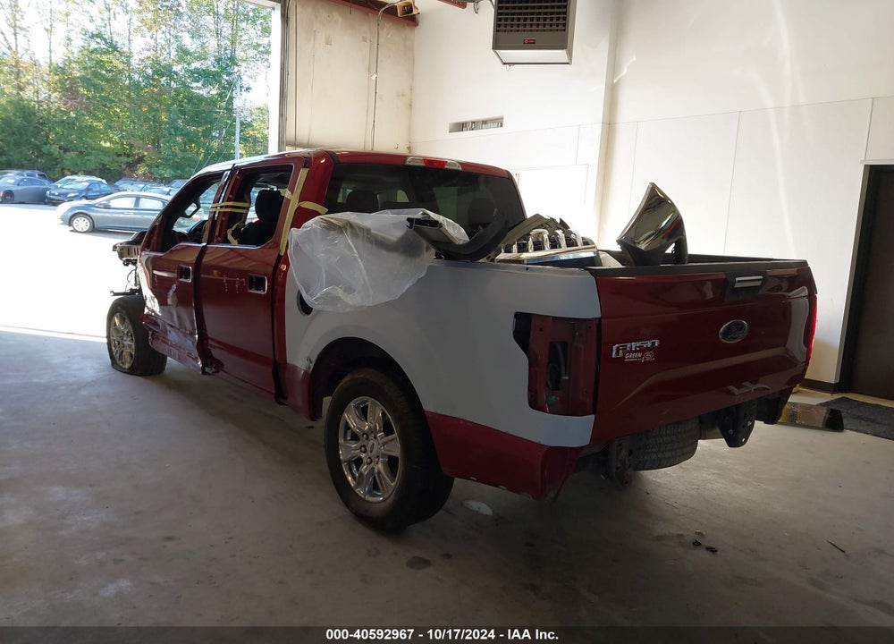 2017 FORD F-150 XLT VIN: 1FTEW1C83HFC77424
