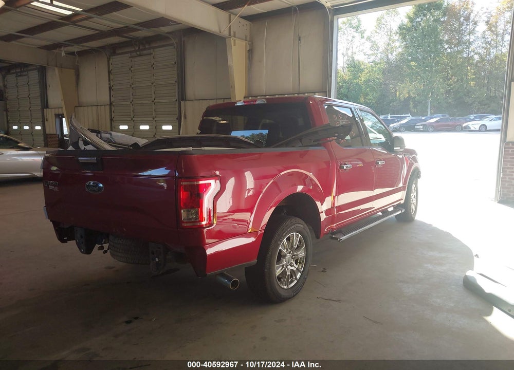 2017 FORD F-150 XLT VIN: 1FTEW1C83HFC77424