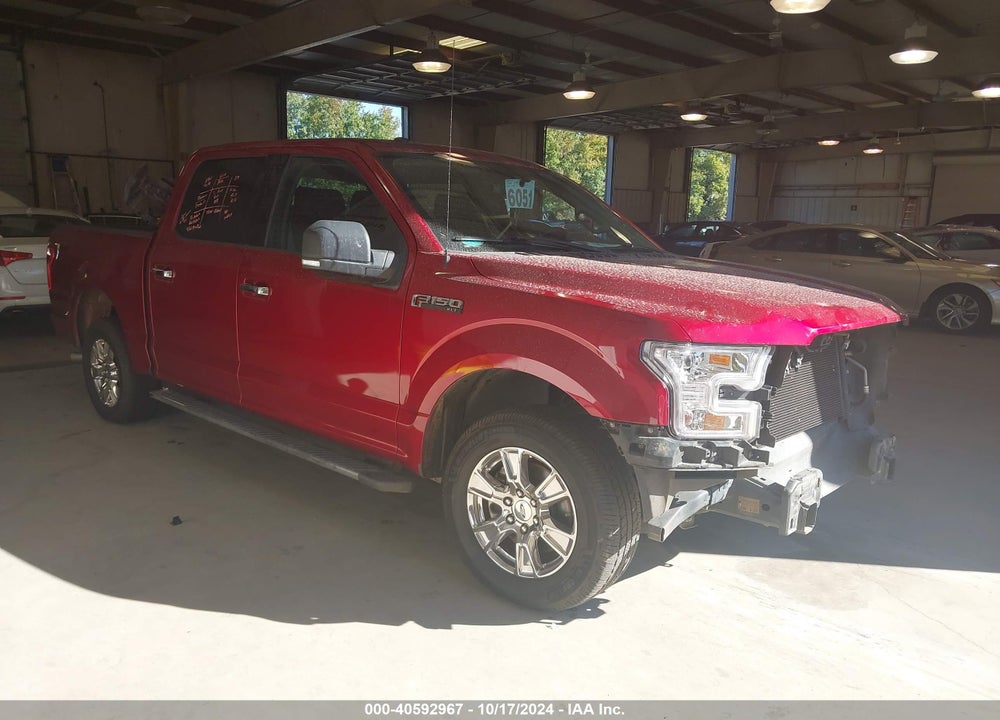 2017 FORD F-150 XLT VIN: 1FTEW1C83HFC77424