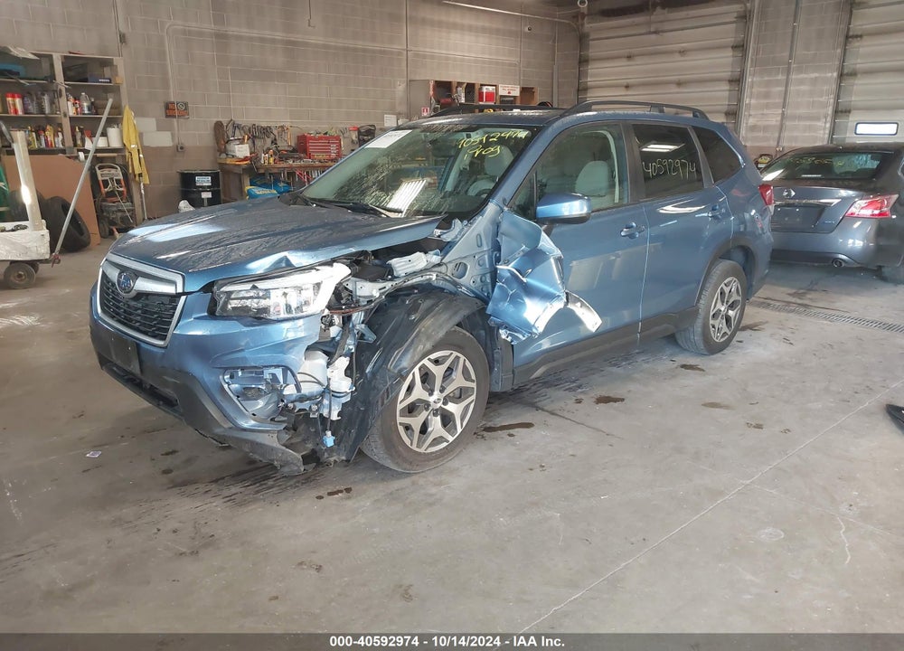 2021 SUBARU FORESTER PREMIUM VIN: JF2SKAJC6MH474609