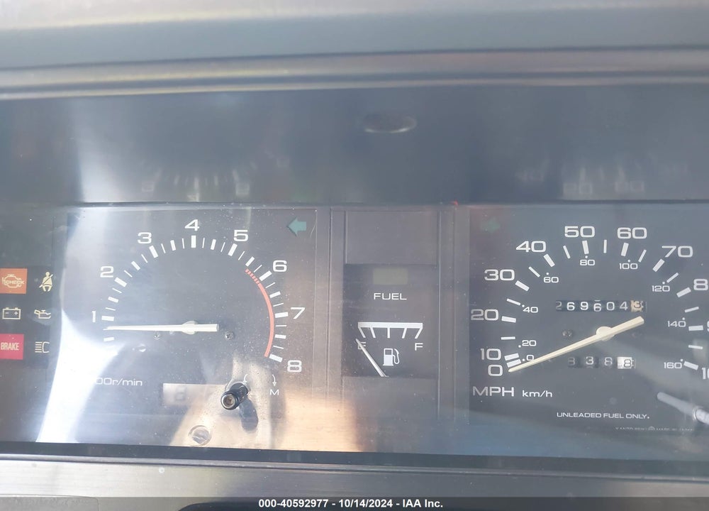 1992 NISSAN TRUCK SHORT WHEELBASE VIN: 1N6SD11S5NC350536